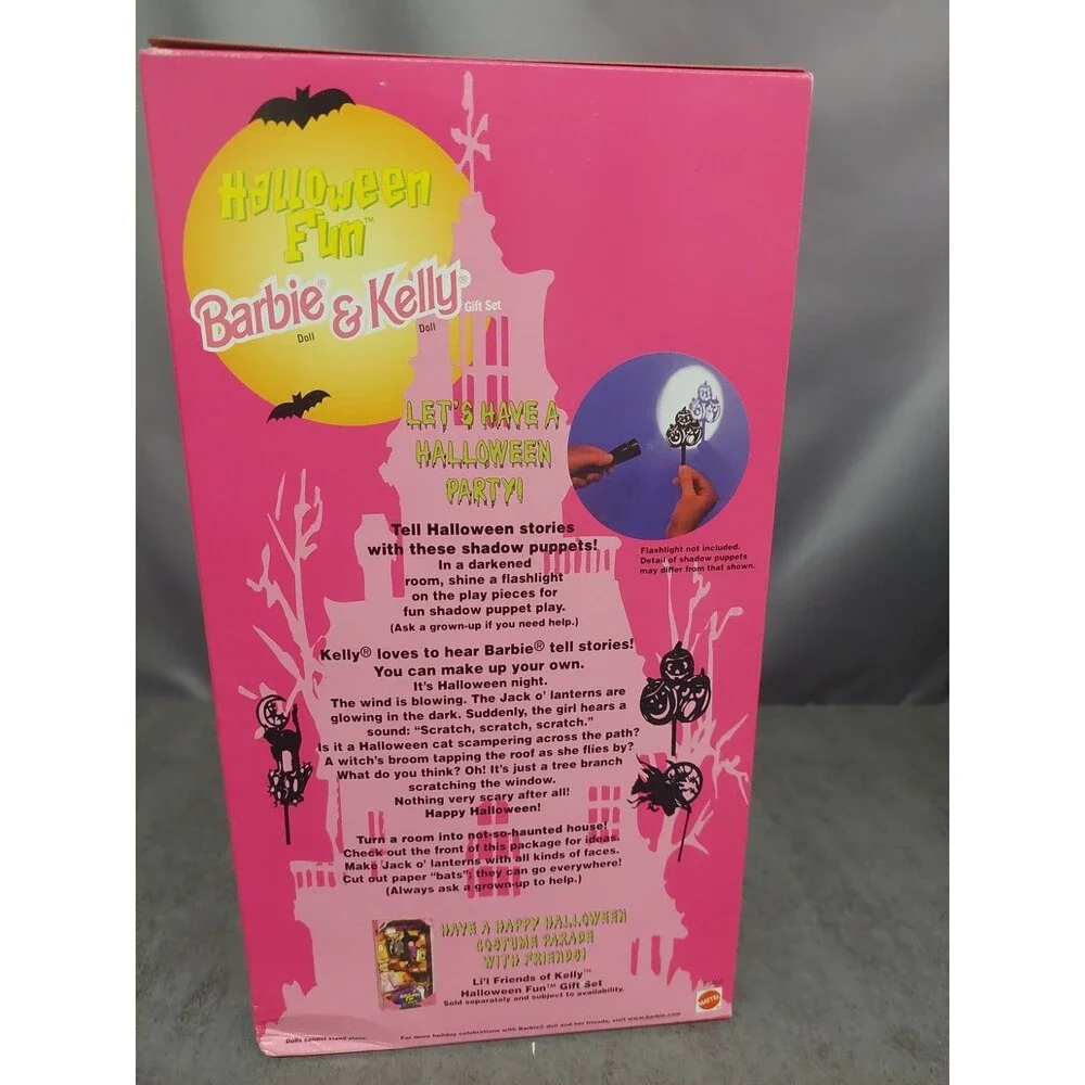 Barbie And Kelly Halloween Fun Target Edition Cheetah Costume Original Box